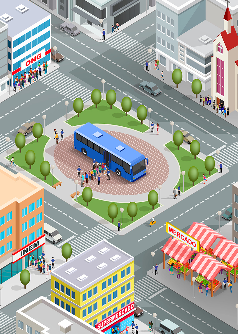 Unilever | ilustrador diseño de mapas realistas