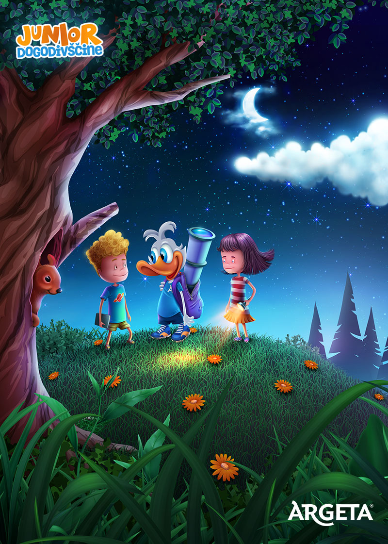 Junior, Argeta | Ilustradores juegos infantiles