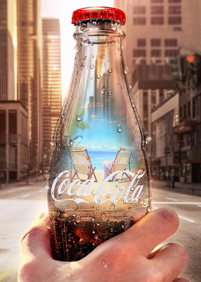 Coca Cola advertising concept art illustrations | Enrique Tortosa illustrator