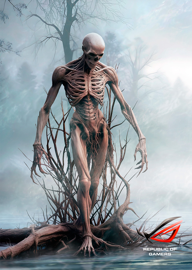 Ilustraciones publicitarias para ASUS